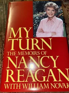 Nancy Reagan Signed My Turn - 1989 1st. Ed - Picture 1 of 5
