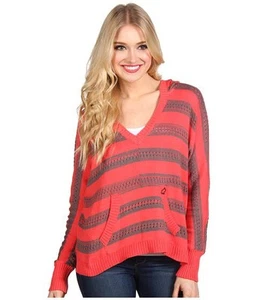 Fox Racing Women's Trouble Shoot Hoodie Sweater V-Neck In Melon Size s - Picture 1 of 2