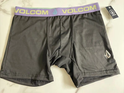 New Volcom Sport Stretch Designer Mens Performance Boxer Brief Underwear Size M - Image 1 of 4