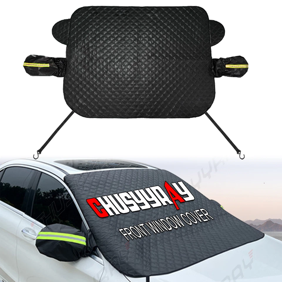 Protector de cubierta de parabrisas de coche nieve polvo hielo protección contra escarcha ventana parasol EE. UU. Foto 1 de 4