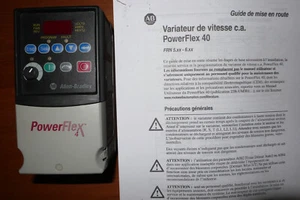 VARIATEUR TRIPHASE 380V 3,7kW VITESSE POWERFLEX 4, ALLEN BRADLEY 22A-D8P7N104 - Bild 1 von 17