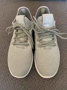Größe 5 - adidas Tennis HU x Pharrell Tech Beige 2017 gebraucht (guter Zustand) - Bild 1 von 6