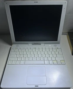 Vintage Apple iBook G4 Laptop *READ DESCRIPTION* - Picture 1 of 8