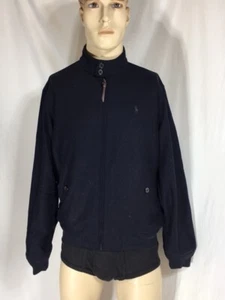 Men's NWT Polo Ralph Lauren Chino Jacket Navy Lightweight Classic Size S - Picture 1 of 5