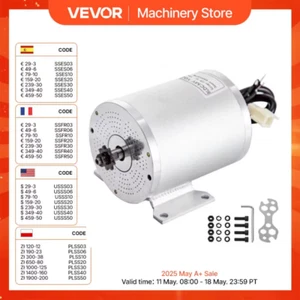 VEVOR Motore Elettrico Senza Spazzole 72V 3000W 4900Rpm per Go Kart Elettrica +S - Foto 1 di 18