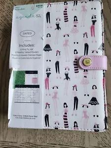 Agenda 52 The Paper Studio Planner Lot Stickers 6 Ring Planner Fashion Pink New - Picture 1 of 9