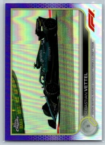 2022 Topps Chrome F1 Purple Sebastian Vettel /399 - Picture 1 of 2