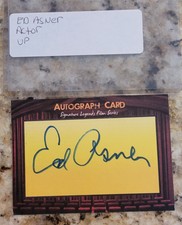 Actor Ed Asner - Mary Tyler Moore Show & Up Movie Autographed Signed Card