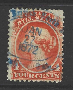 Bigjake: Canadá #FB-21, sello de billete de 4 centavos - ingresos - Imagen 1 de 2