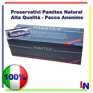 48 PROFILATTICI PRESERVATIVI CONDOM NATURALE PAMITEX - PACCO ANONIMO - Foto 1 di 1