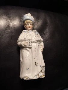 Antique Porcelain Lady Bisque Nodder Figurine See Photos Some Condition Issues. - Picture 1 of 11