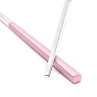 1 Pairs of Chopsticks - Stainless Steel, pink / silver