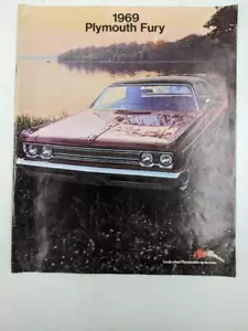 Brochure concessionario Plymouth Fury 1969 originale d'epoca 81-505-9022 - Foto 1 di 9