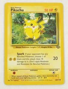 * Tarjeta coleccionable de Pokémon - Pikachu 60/64 *** - Imagen 1 de 2