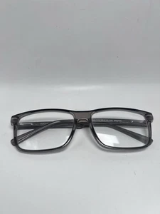 SUCCESS SS-112 SMOKE 55-15-140 GREY FULL RIM EYEGLASSES FRAMES ONLY RECTANGULAR - Picture 1 of 5