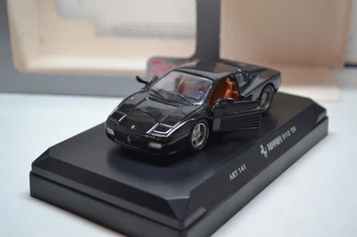 CARROS DETALHADOS - FERRARI 512 TR - PRETO - CARRO MODELO ESCALA 1/43 - ART.141 - Imagem 1 de 4