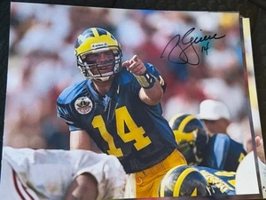 Brian Griese Michigan Natl Champs signed Football 8x10 photo - Picture 1 of 1