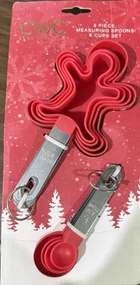 8 piece measuring cup and spoons - Image 1 of 2