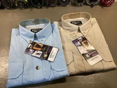 Lote De 2 Camisas De Pesca Con Mosca Manga Larga Medianas Foto 1 de 4