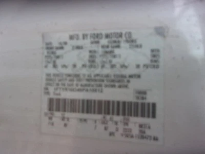 Driver Left Sun Visor Thru 06/07/10 Fits 07-10 RANGER 556800 Foto 1 de 4