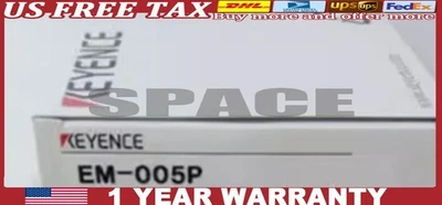 Keyence EM-005P Main Unit Shielded M5 PNP Proximity Sensors US Free TAX - Image 1 of 4