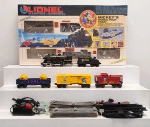 Lionel 6-11721 O Mickey's World Tour Steam Train Set/Box - Picture 1 of 6