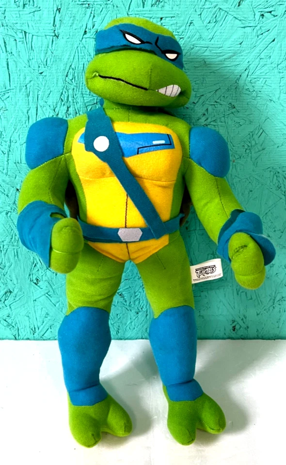 Figura de peluche Teenage Mutant Ninja Turtles Leonardo 2008 Fast Forward azul Foto 1 de 4