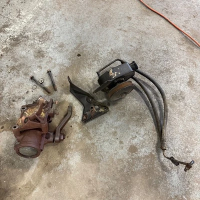 Jeep Wrangler YJ 87-90 полный усилитель рулевого управления коробка насос установка 4,2 л 6 цилиндров - Изображение 1 из 4