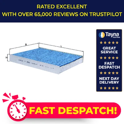 Filtro de polen/cabina compatible con ŠKODA FELICIA 6U 1.3 1.6 1.9D 94 a 01 calidad Mahle Foto 1 de 4