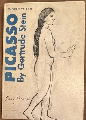 Picasso by Gertrude Stein Beacon Press First Edition Paperback 1959 Foto 1 de 4