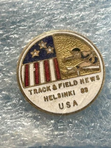 1983 TRACK & FIELD NEWS HELSINKI USA Olympic PIN NOS - Bild 1 von 3