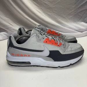 NIKE AIR MAX LTD 3 Men’s 11 Prm Wolf Grey Bright Crimson Running Gym Shoes - Picture 1 of 15