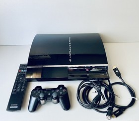 Sony PlayStation 3 Phat Backwards Compatible CECHA01 60gb Tested And Working
