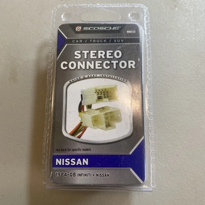 1984-2008 NISSAN Scosche Stereo Connector Wiring Harness NN032 WB22 2 - Image 1 of 4