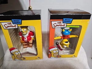 Ornamenti vintage Simpson Barba e Omero 2004 - Foto 1 di 11