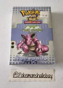 Pokemon TCG Aquapolis Theme Deck - Rock Garden *BRAND NEW/FACTORY SEALED* - Picture 1 of 7