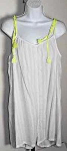 H & M White Cover Up Dress Size M - Picture 1 of 2