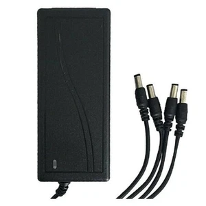 ALIMENTATORE SWITCHING 12V 6A 4 USCITE 90CM ALIMENTAZIONE DVR VIDEOSORVEGLIANZA - Imagen 1 de 2