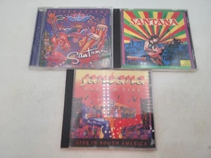 Santana 3 x CD Lot / Sacred Fire / Supernatural / Freedom VG+ - Picture 1 of 5