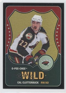 2010-11 O-Pee-Chee Black Rainbow Retro /100 Cal Clutterbuck #10