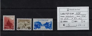 Danimarca 1938 Vedute Unif 187/189 - Imagen 1 de 1