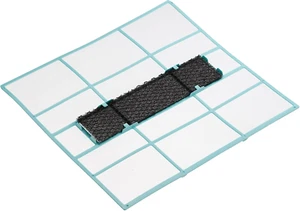 11.81" X 11.02" Air Conditioner Air Filter, Plastic Air Filtering Screen with A - Picture 1 of 5