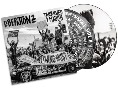 Talib Kweli And Madlib Liberation 2 Picture Disc Vinyl Edition 2023 Very Rare! - Image 1 of 4