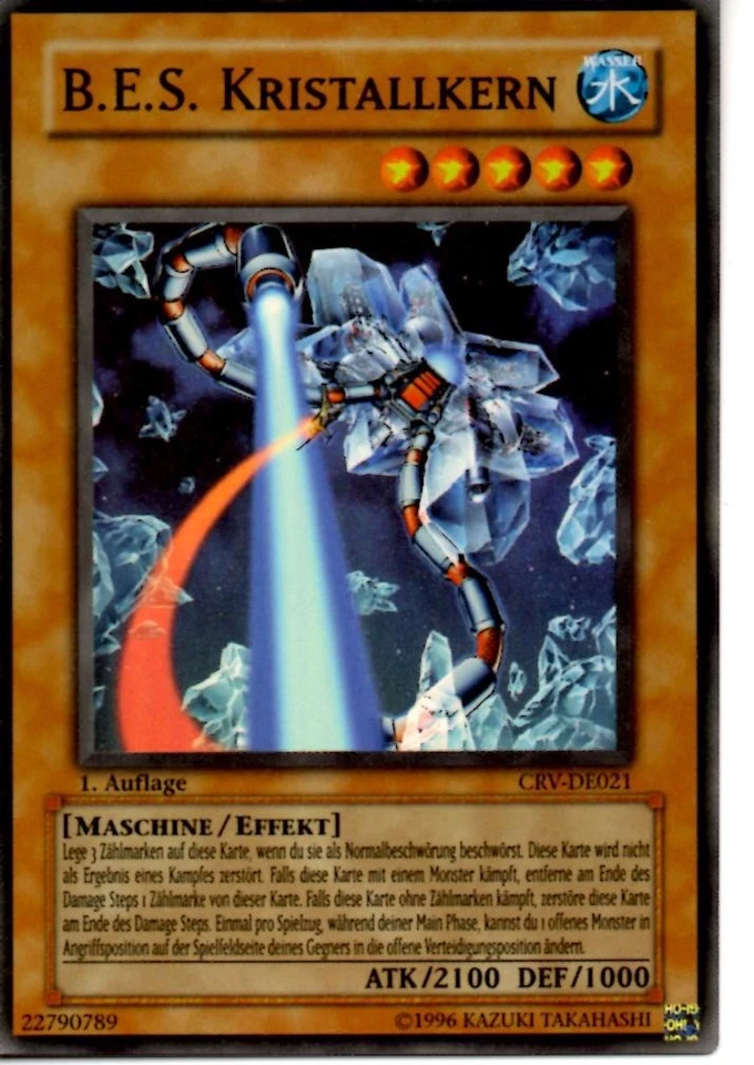CRV-DE021 B.E.S. Kristallkern 1 Aufl. Super Rare aus Cybernetic Revolution - Bild 1 von 1