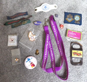 REDUZIERT um £ 18:00. SCOUT PIN ABZEICHEN/WOGGLE/BARET ABZEICHEN - Bild 1 von 15