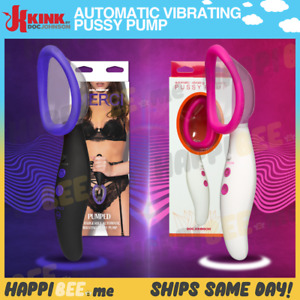 Vibrating Pussy Pump Vaginal Clitoral Suction Cup🍯 Stimulation Enhancer Sex Toy
