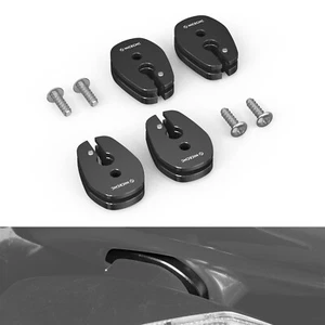 Anodized Front & Rear Slotted Blinker Adapters For Kawasaki KLR 650 2008-2018 - Imagen 1 de 10