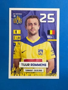 Sticker Panini Pro League 2024-25 2025 n.397 Tuur Rommens (Westerlo) - Imagen 1 de 1