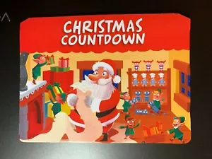 CHRISTMAS COUNTDOWN POP-UP BOARD BOOK BRAND NEW CHILDREN'S FUN HOLIDAY READING - Imagen 1 de 3