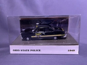 White Rose Collectibles 1949 Ford Police Patrol Car Collezione Ohio State Police - Foto 1 di 7